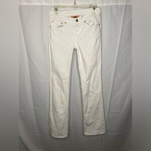 Tory Burch White Jeans Classic Tory Boot